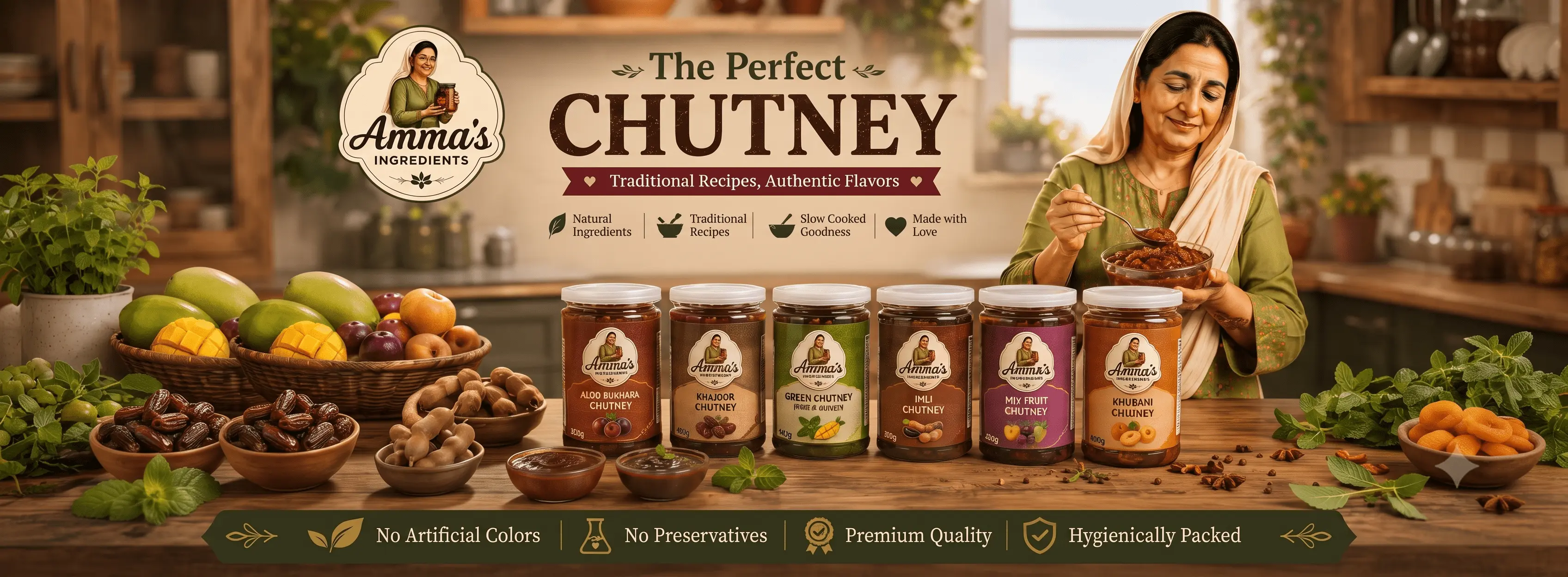 Homemade Chutney Range
